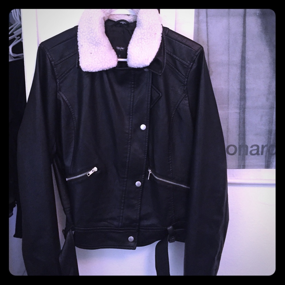 Leather jacket